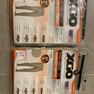 2 pairs men’s XGO thermal pants